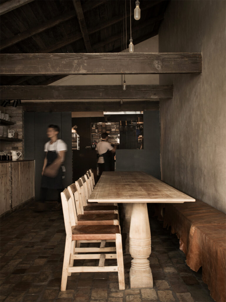 Slice of life shot from Kings Cross restaurant site